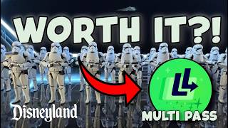 Is DISNEYLAND'S Lightning Lane Multi Pass worth it Is Infinity Defense on schedule