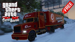 GTA Online Festive Surprise 2023 DLC - FREE Christmas Gifts, E-Cola Truck, Snowball Launcher & MORE!