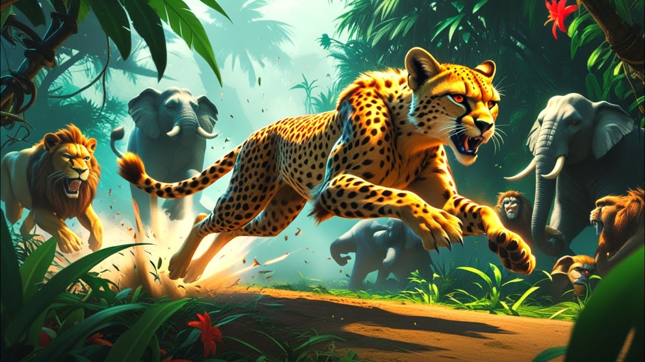 "Wild Cheetah Simulator - Full Game Walkthrough (PC) - No Commentary Gameplay"