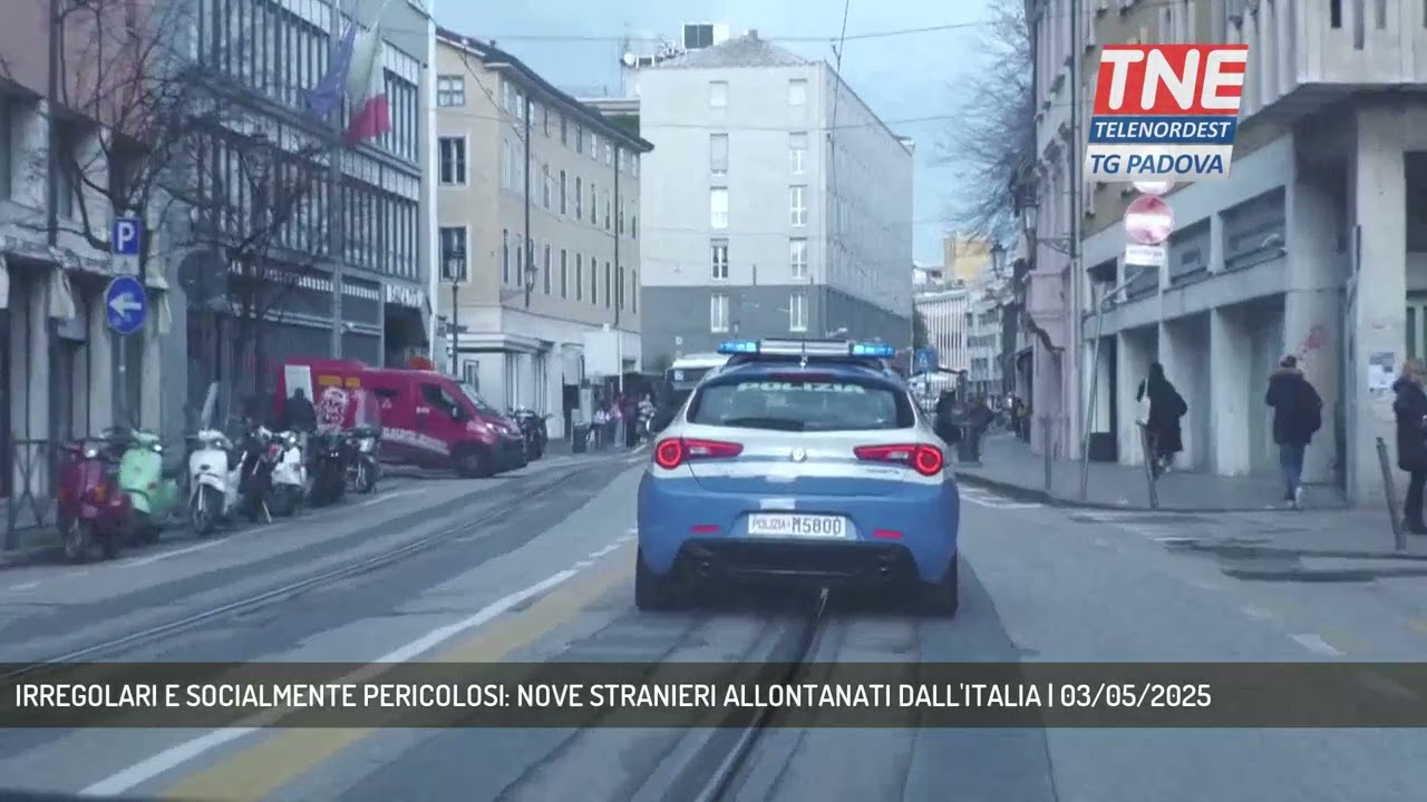 IRREGOLARI E SOCIALMENTE PERICOLOSI: NOVE STRANIERI ALLONTANATI DALL'ITALIA | 03/05/2025
