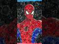 Drawing Spider-Man 花と爪楊枝でスパイダーマンを描いてみました。 #spiderman #スパイダーマン #フラワーアレンジメント #drawing
