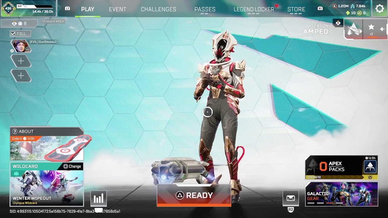 Former Number 1 Wraith Solo Predator Grind Live Rage Chaos No Kids Apex Legends Live