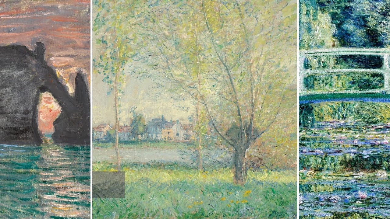 Claude Monet TV — Silent Art Gallery · June 18 Morning | The Willows & others