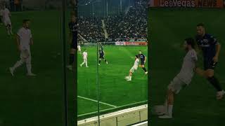 Ante Rebic Vs Merih Demiral Duel Atalanta Vs Ac Milan  Reaction From Stadio