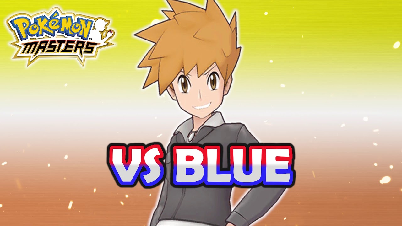Blue Battle Music (HQ) Kanto Champion Pokemon Masters YouTube