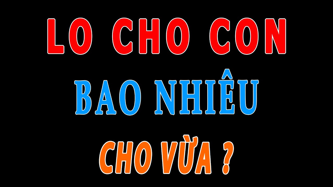 Nghe Mà Thấm - LO CHO CON BAO NHIÊU CHO VỪA ? | Đọc Truyện Đêm Khuya