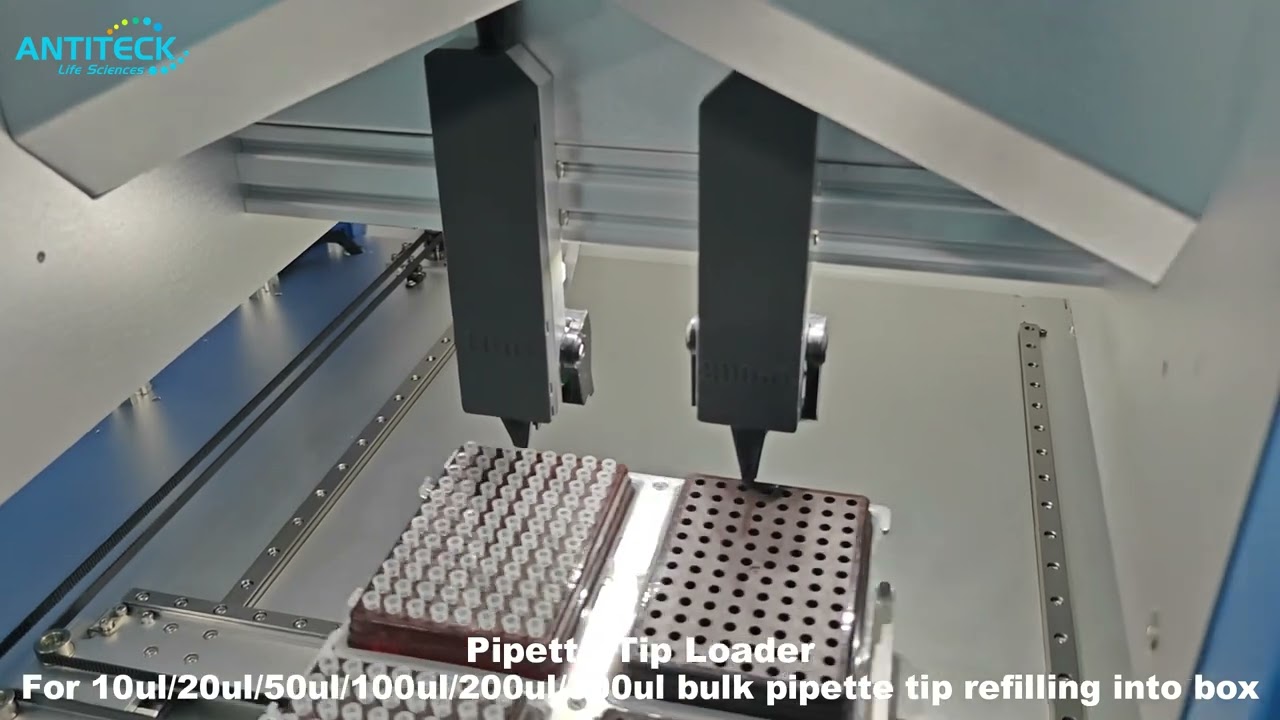 Pipette Tip Loader For Micropipette Tip Refilling Into Box - 10ul Pipette Tip Rack Loader - ANTITECK