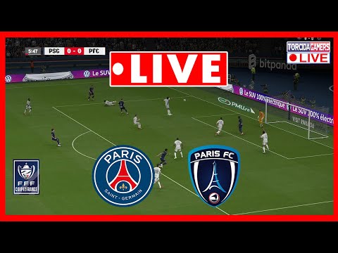 EN DIRECT PSG Vs Paris Coupe De France 2025 2026 32es De Finale Match Simulation 