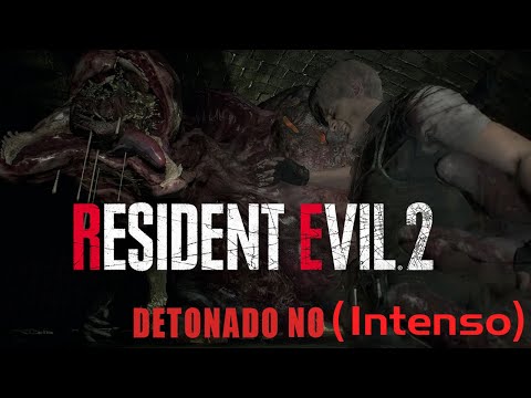 RESIDENT EVIL 2 REMAKE WALKTHROUGH DUBBED IN THE INTENSE LEON SCENARIO #09 SEWERS INFESTED WITH B...
