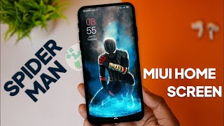 Amazing Spiderman Home Screen Setup For Xiaomi/Redmi/Poco Devices | MIUI Themes | TechMiui screenshot 5