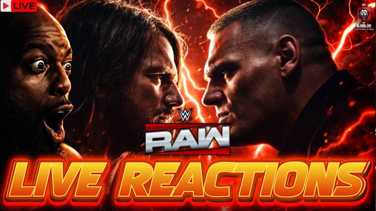 RAW Watch Along Jan 12 2026 — Gunther vs AJ Styles LIVE Reaction! 