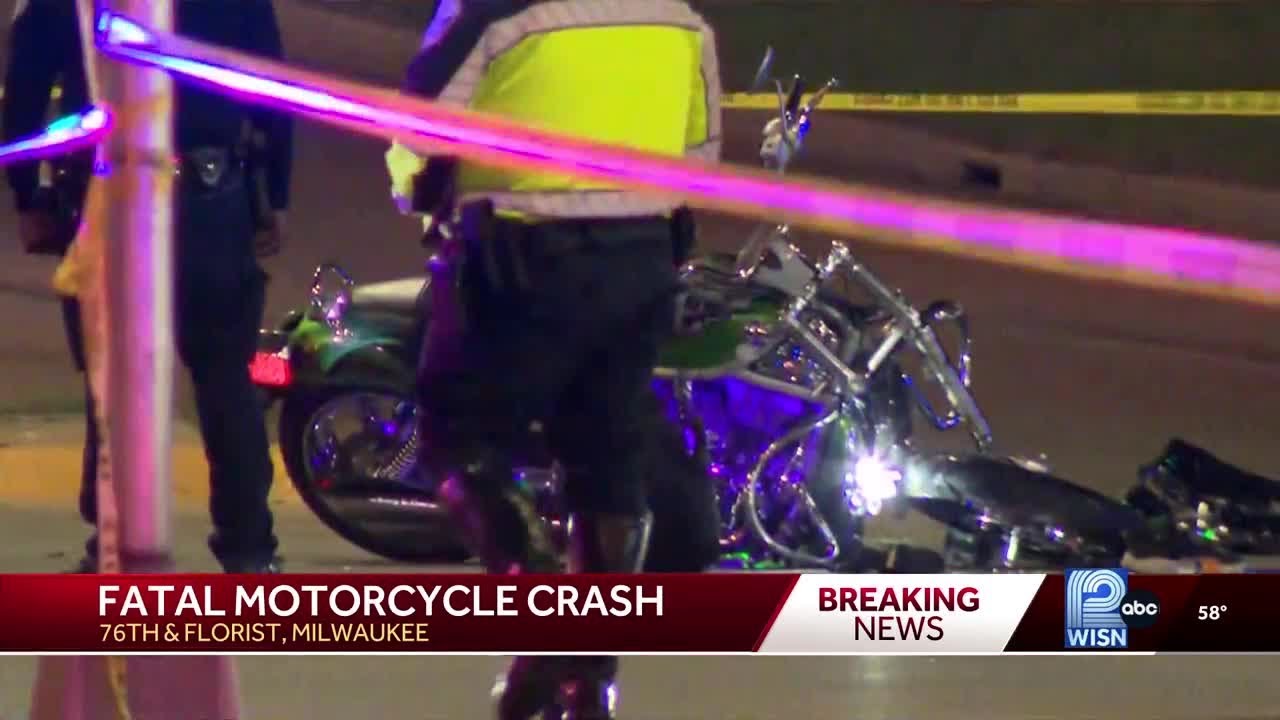One person killed in Milwaukee motorcycle crash - YouTube