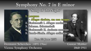 Mahler: Symphony No. 7, Scherchen & VSO (1950) マーラー 交響曲第7