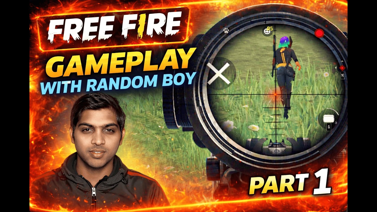 Free Fire MAX Live Gameplay with Random Boy | Part 1