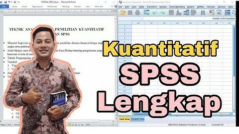 Teknik Analisis Data Metode Kuantitatif Lengkap SPSS #spss #kuantitatif #skripsi #ujinormalitas