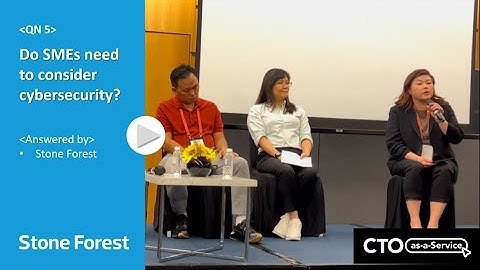 𝗦𝗠𝗘 𝗗𝗶𝗴𝗶𝘁𝗮𝗹 𝗖𝗼𝗻𝘃𝗲𝗿𝘀𝗮𝘁𝗶𝗼𝗻𝘀 (𝗤&𝗔) 𝗗𝗼 𝗦𝗠𝗘𝘀 𝗻𝗲𝗲𝗱 𝘁𝗼 𝗰𝗼𝗻𝘀𝗶𝗱𝗲𝗿 𝗰𝘆𝗯𝗲𝗿𝘀𝗲𝗰𝘂𝗿𝗶𝘁𝘆?