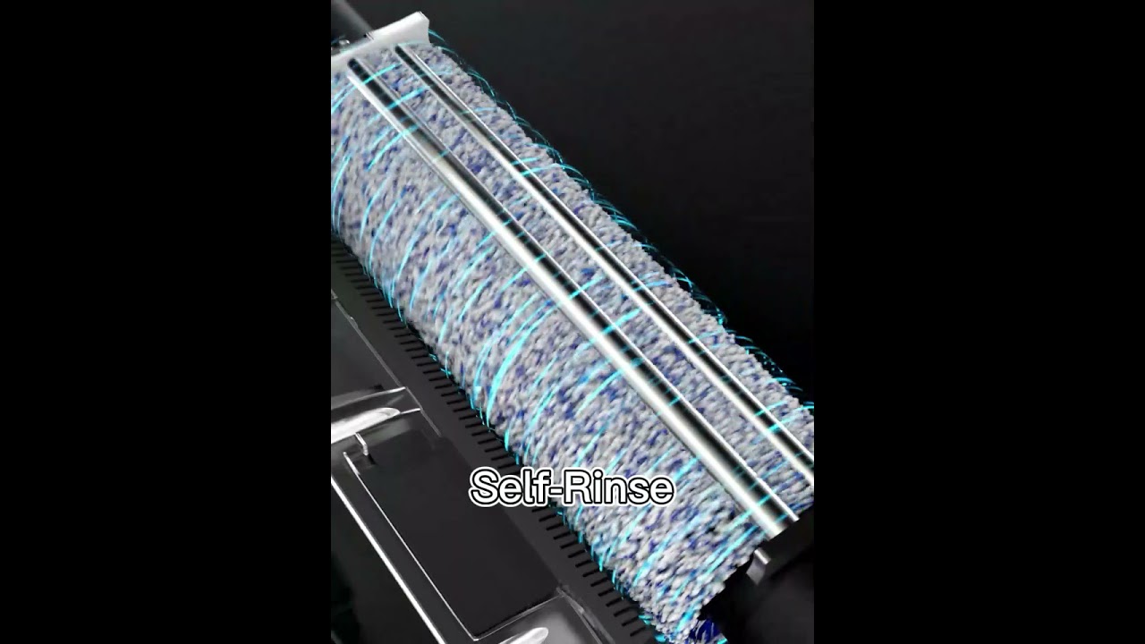 New Generation Robot Vacuums and Mops with Self-Rinse, Roller-Mop - tecbot M1