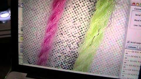 cnc usb microscope yarn and newsprint