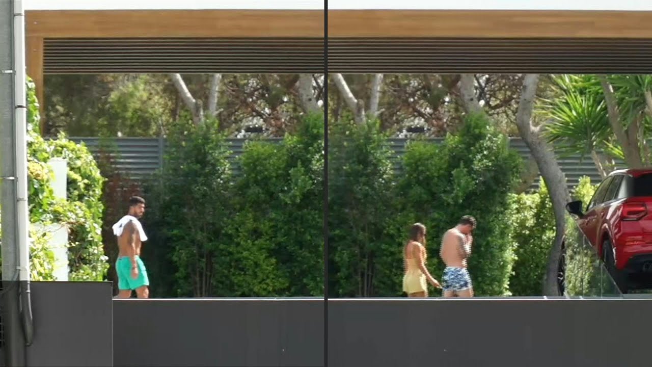 Football Lionel Messi And Luis Suarez Relax At Barcelona Home Afp Youtube