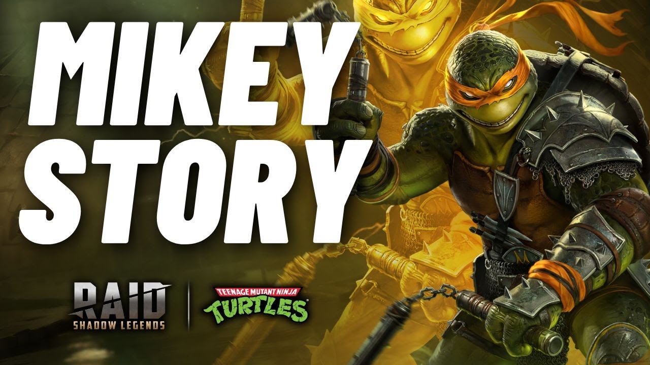 Raid Turtles OFFICIAL RAID x TMNT Michelangelo Story! RAID Shadow Legends - YouTube