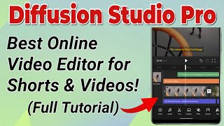 Diffusion Studio Pro 🔥 | Best Online Video Editor for Shorts & Videos (Full Tutorial) ✅
