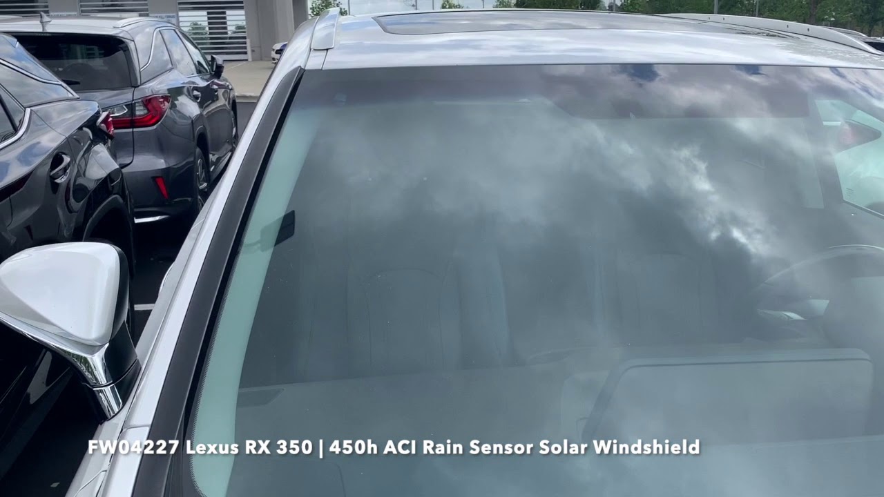 Solar Sensor Lexus FW04227 Lexus RX 350 | 450h ACI Rain Sensor Solar Windshield - YouTube