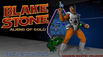 Blake Stone: Aliens of Gold - Demo Loop / Attract Mode [DOSBox]