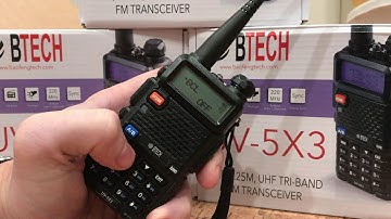 BTECH UV-5X3: Synchronize the Display (Quick Tips #2)