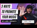 5 ways to actually promote your music in 2022 freelow budget