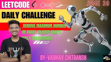 1579. Remove max number of edges to keep graph fully traversable | Graph | Leetcode Daily Challenge