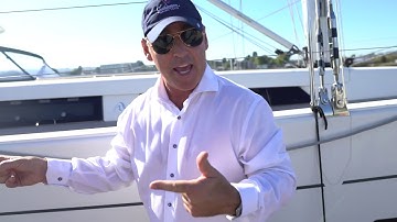 Spring off Dock Maneuver | Boating Tips | Hanse 588