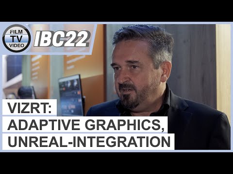 IBC2022: Vizrt Viz Engine 5 mit Adaptive Graphics und Unreal Integration