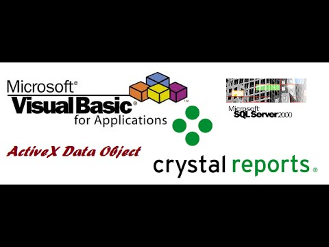 Connect Crystal Report to SQL Server and call from VB6.