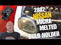 OLD MICRA IN FOR HEADLIGHT BULB & MOT - THIS IS WHAT WE FOUND! #youtube #automobile #youtubeshorts