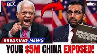 Kash Patel FROZE When Hank Johnson Exposed His $5M China Conflict… NO WORDS!