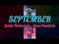 Justin Timberlake, Anna Kendrick - September (Wind, Earth & Fire) (Lyrics)