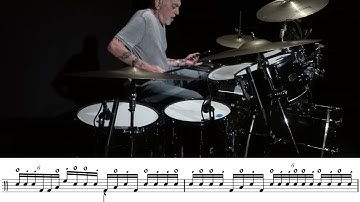 Steve Gadd | Drum Solo Transcription | Recording Custom | Part 3