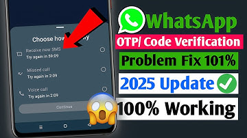 How To Fix WhatsApp Verification Code Problem (2025 Updated) | WhatsApp Verification Code Not Coming