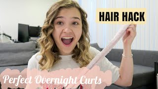 HOW TO GET CURLY HAIR AT HOME! Heatless curls with a bathrobe! by Bianca Julia 2,067 views 3 years ago 9 minutes, 43 seconds