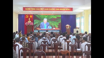 Hội nghị trực tuyến Tổng kết công tác tổ chức xây dựng Đảng