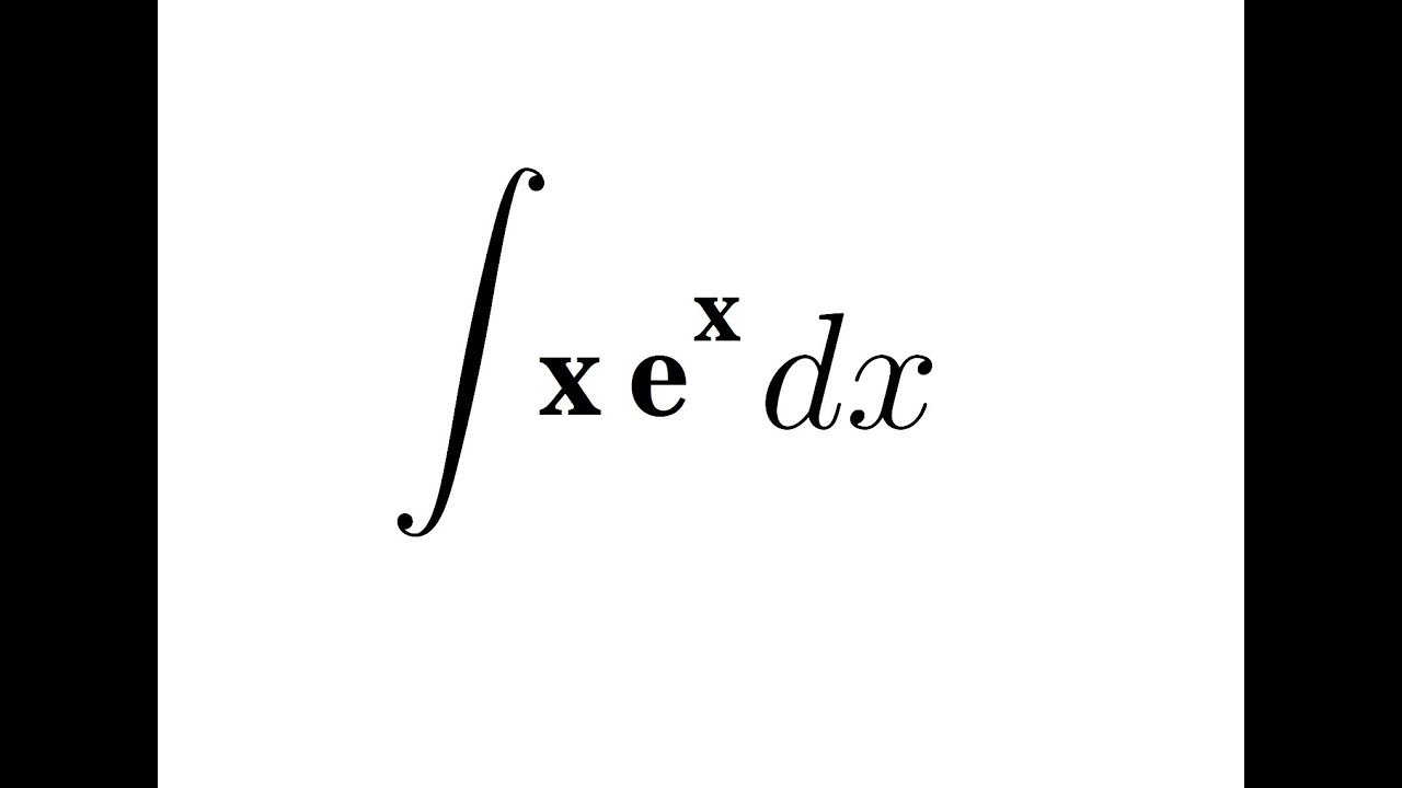Integrale De E x e x YouTube integrale-de-e-x-e-x-youtube