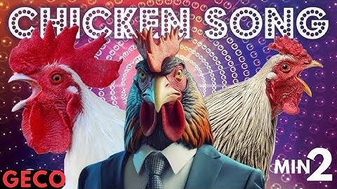 J. Geco - Chicken Song For 2 Minutes Straight |The hens Song & Chicken Dance Song Video | 2025