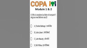 Copa iti short video  computer gk computer basic knowledge
