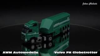 SZM 3-achs blau AWM LKW MB Actros 11 Bigsp
