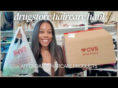 CVS Drugstore Haircare Haul | Straight Natural Pick Ups | Silk Press Drugstore Series