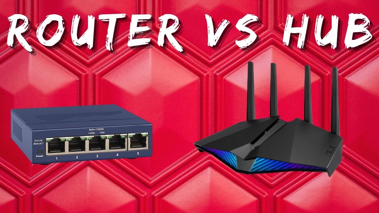Router Vs Hub - YouTube