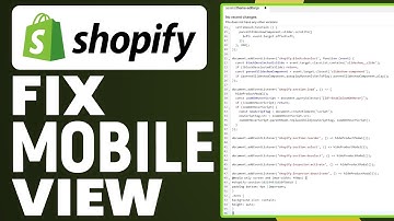 How To Fix Mobile View On Shopify 2025 (Updated)