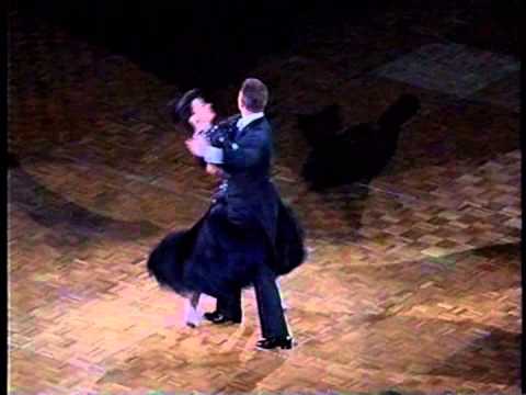 045 社交ダンス タンゴ ゲストデモ(Ballroom Dance Tango Guest Demonstration)ジョンウッド&アンルイス組1994年第15回日本インター