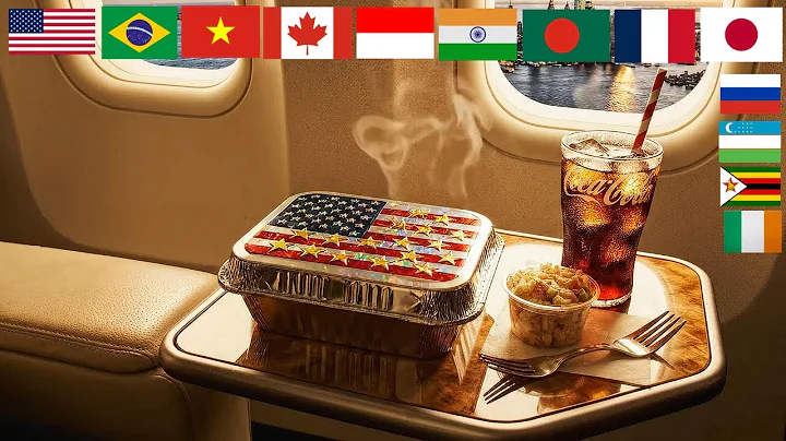 Which First Class Meal Would You Choose? ✈️ 13 Countries Satisfying Airplane AI ASMR | Relaxation
