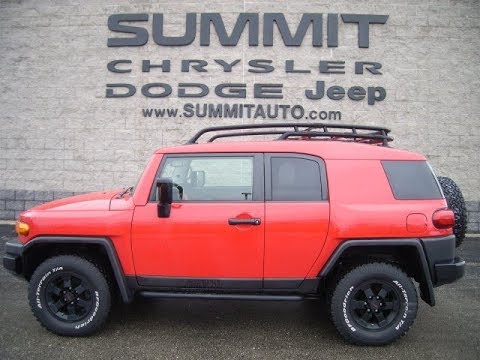 2012 Used Toyota Fj Cruiser Trail Teams Fond Du Lac Walk Around